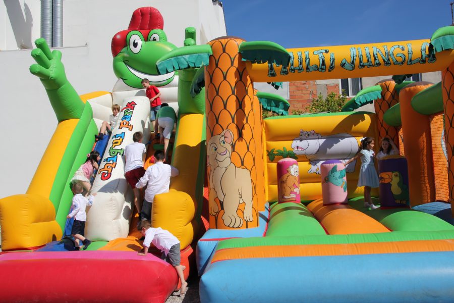 Parque infantil para comunión en Restaurante Galli