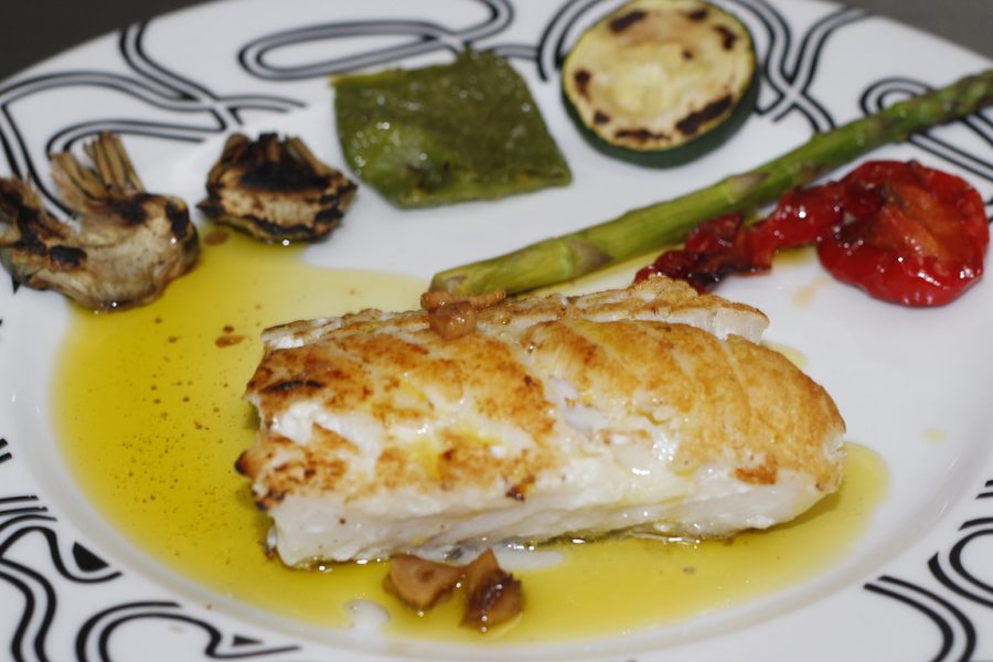Lomos de bacalao rebozados Restaurante Galli