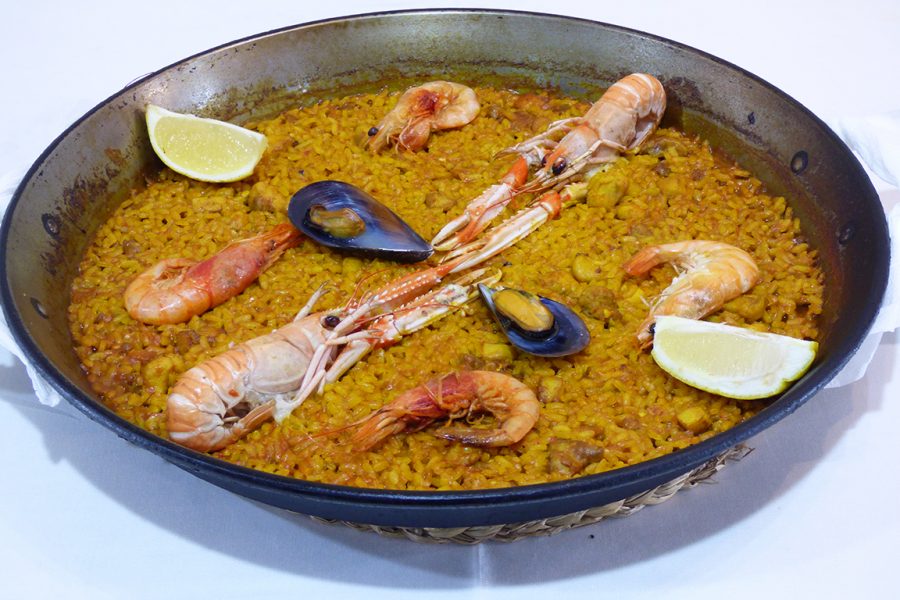 Paella de Marisco Restaurante Galli