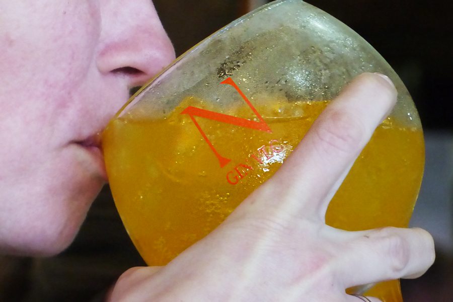 Gin naranja