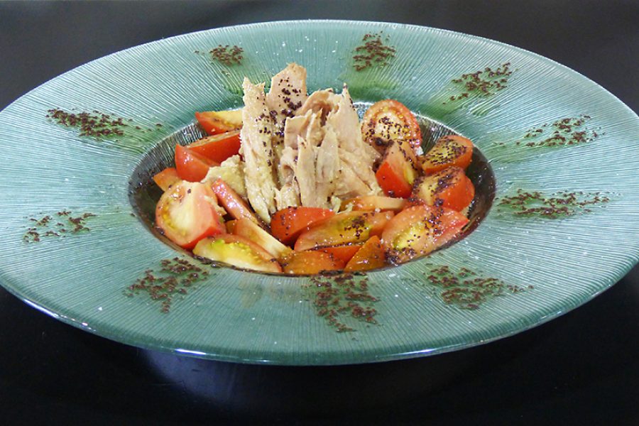 Ventresca con tomate